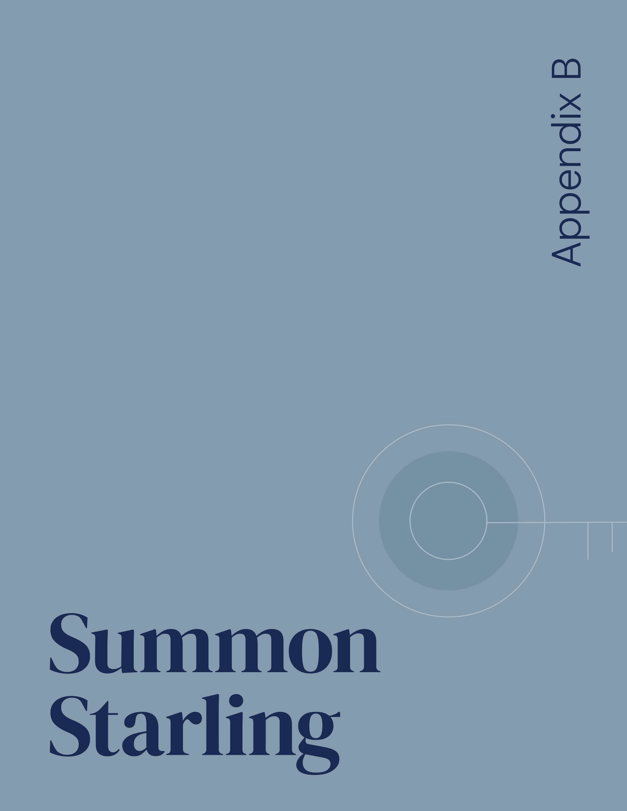 Appendix B